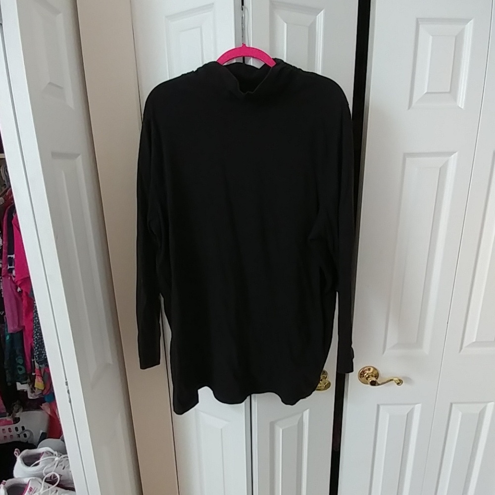 Mock turtle neck